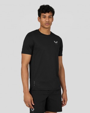 Castore Active Short Sleeve Performance T-Shirt Zwart | RS2850347