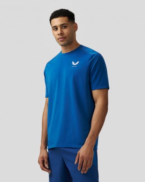 Castore Apex Aeromesh T-Shirt Blauw | LZ4598316