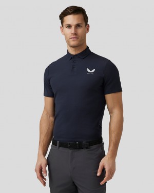 Castore Golf Essential Polo Donkerblauw | ES6941738