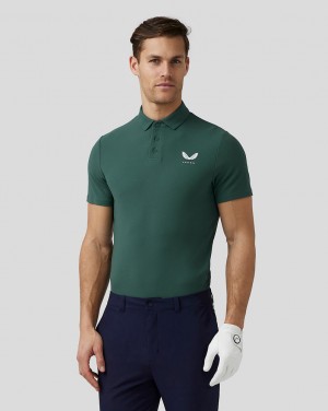 Castore Golf Essential Polo Groen | EZ9271436