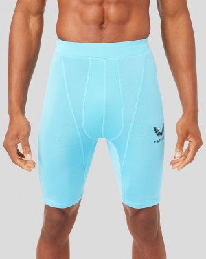 Castore Turquoise Baselayer Shorts | ZG6392810