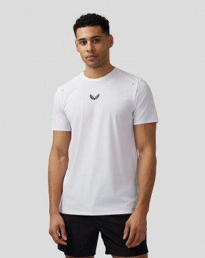 Castore Zone Ventilated Training T-Shirt Wit | XC9861207