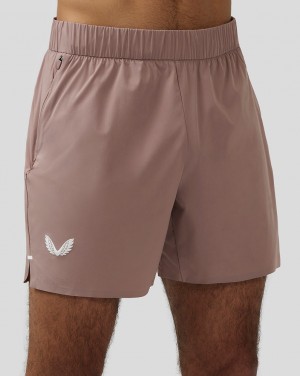 Castore Zone Ventilation 6” Training Shorts Peach Clay | AQ0847295