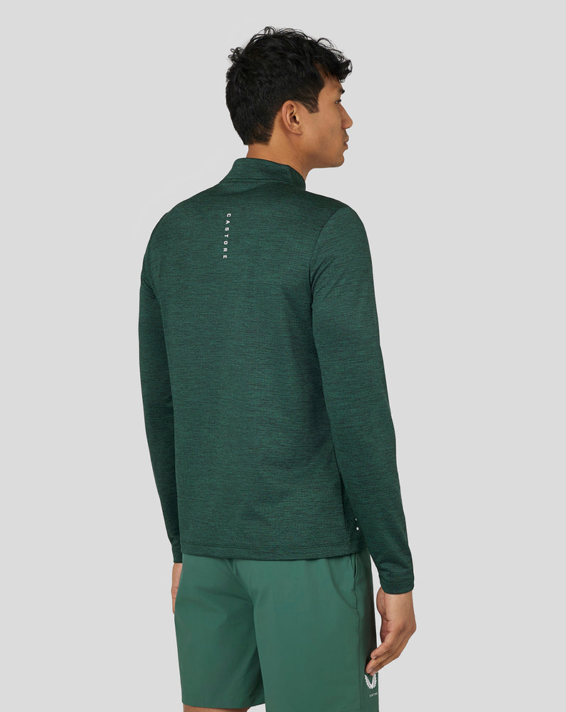 Castore Active Marl Quarter Zip Groen | CI9651487