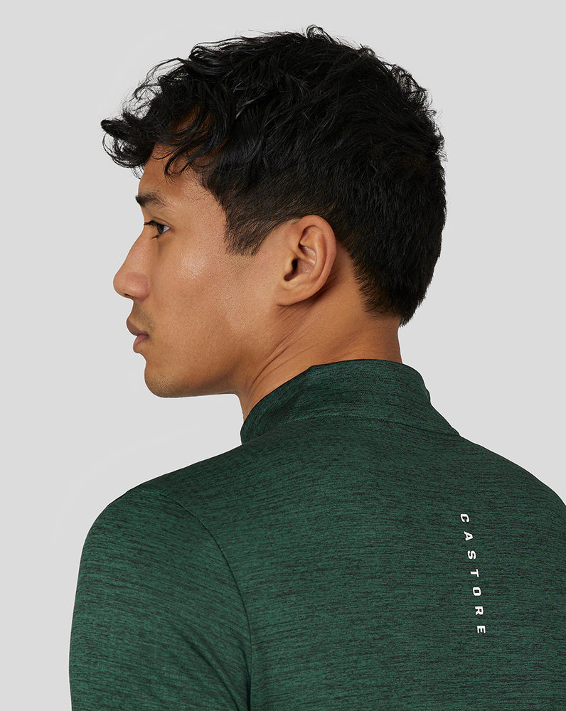 Castore Active Marl Quarter Zip Groen | CI9651487