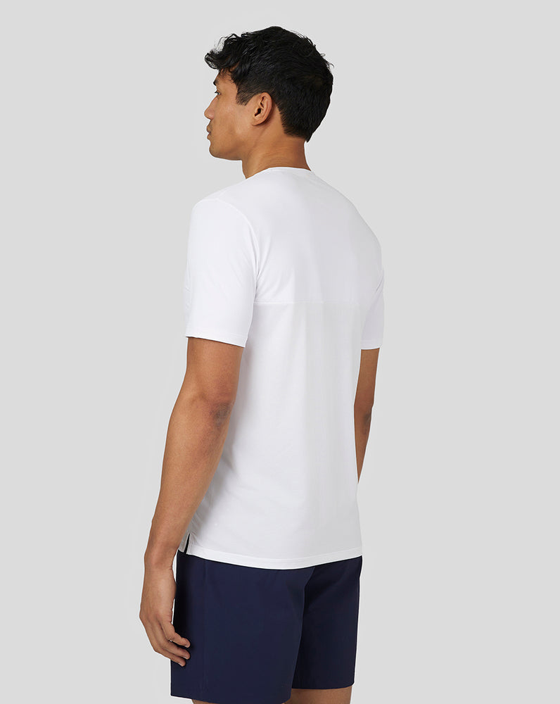 Castore Active Short Sleeve Performance T-Shirt Wit | WL5623081