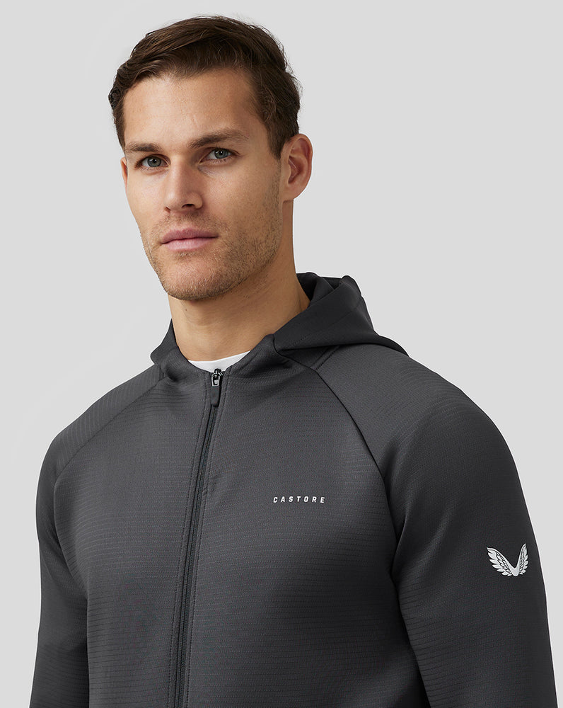 Castore Aeroscuba Zip-Through Hoodie Gunmetal | TB4951762