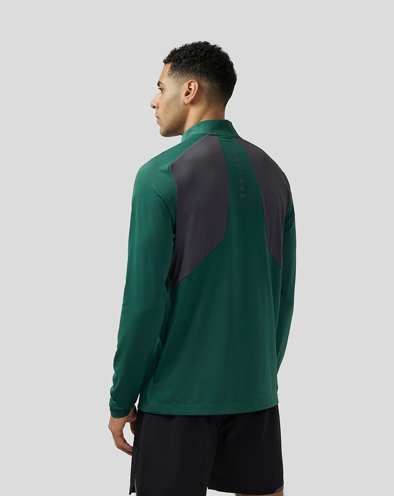 Castore Apex Aeromesh Quarter Zip Groen | VX0768251