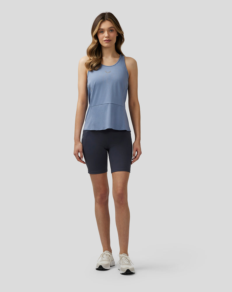 Castore Apex Lightweight Panelled Tank Top Blauw | SO4620981