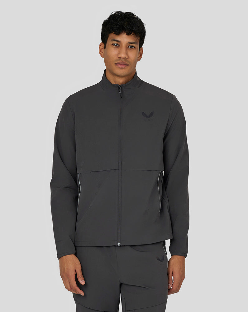 Castore Flex Woven Jacket Gunmetal | ZV0345681