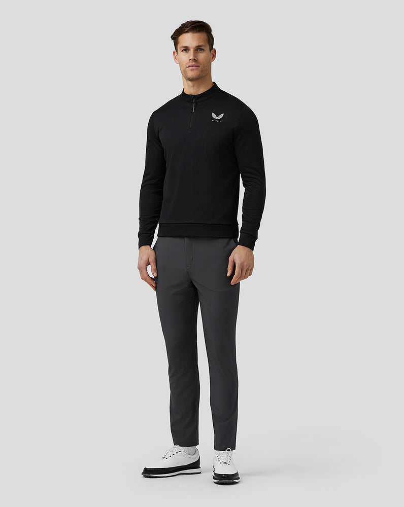 Castore Golf Club Classic Quarter Zip Top Zwart | EI9352871