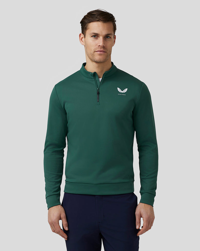 Castore Golf Club Classic Quarter Zip Top Groen | QI5689470