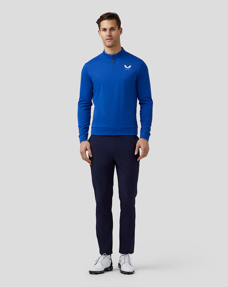 Castore Golf Club Classic Quarter Zip Top Koningsblauw Blauw | TW4930185