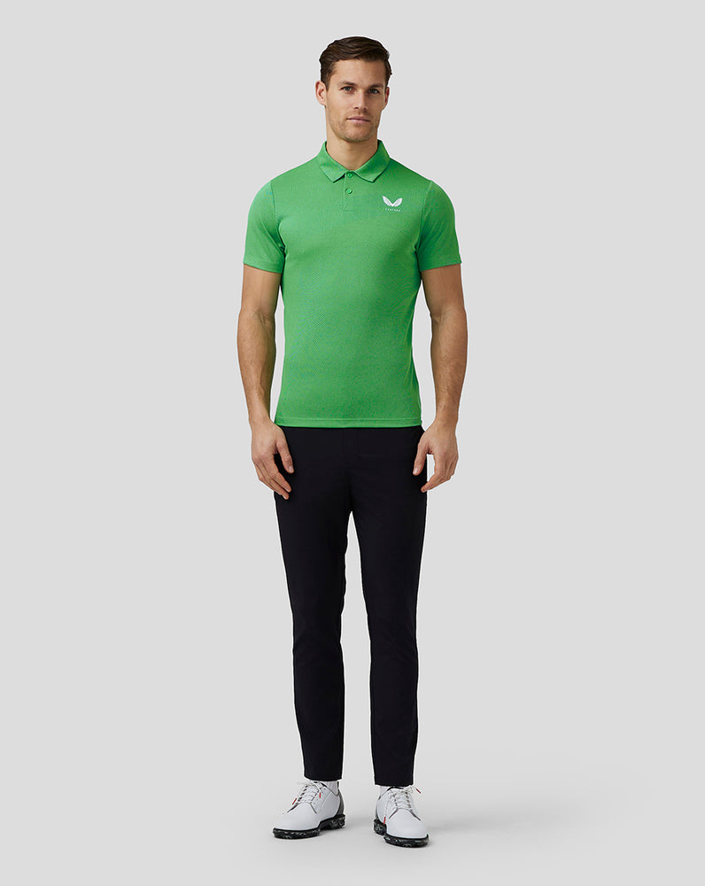 Castore Golf Engineered Knit Polo Groen | EG6945802