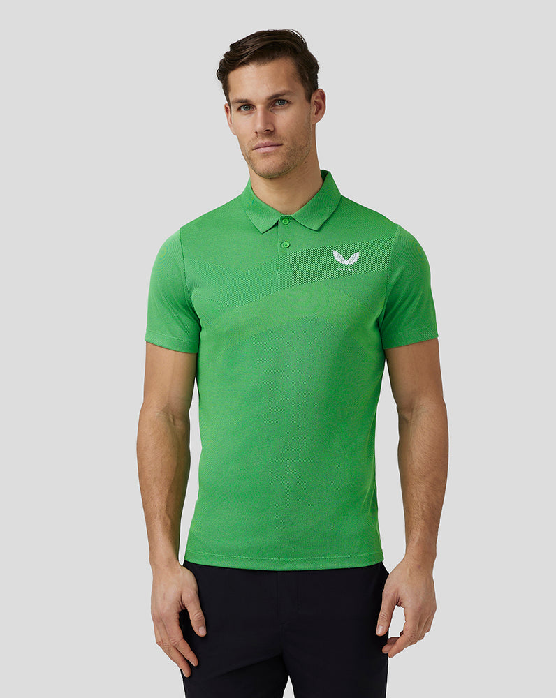 Castore Golf Engineered Knit Polo Groen | EG6945802