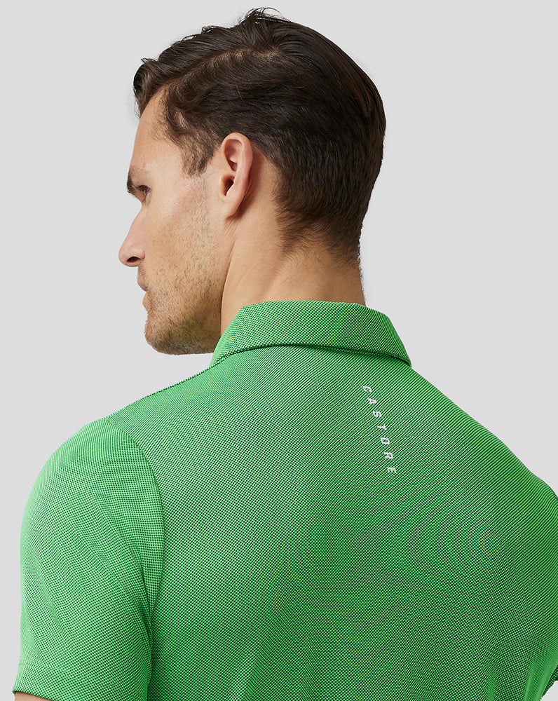 Castore Golf Engineered Knit Polo Groen | EG6945802