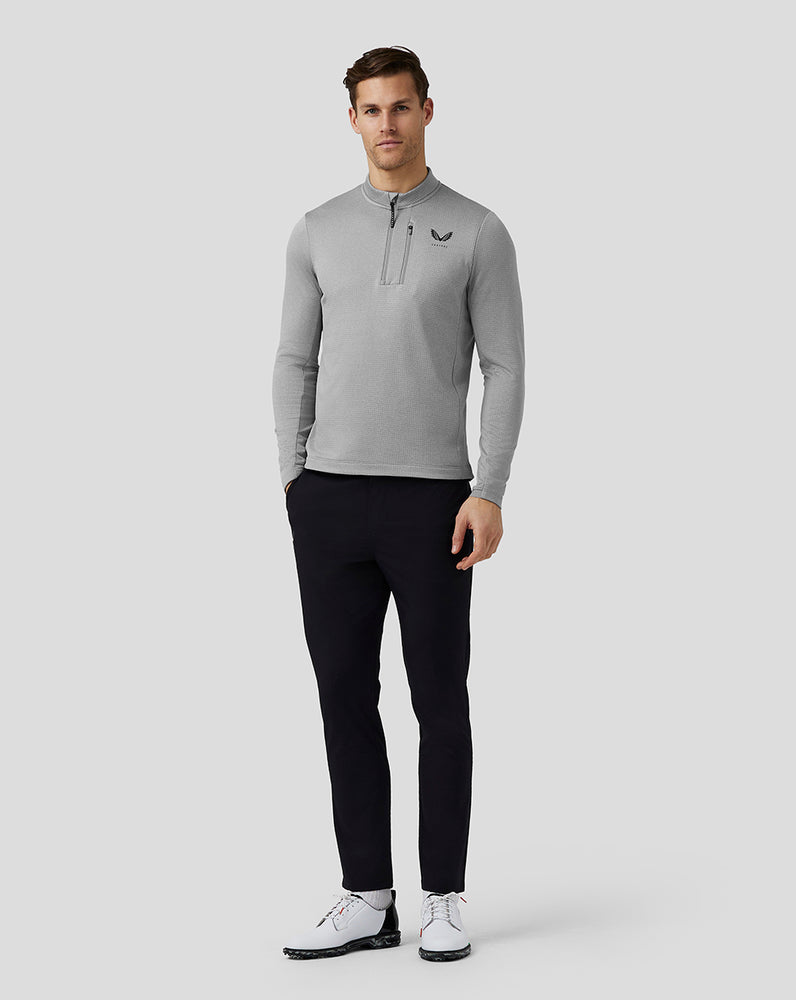 Castore Golf Pinnacle Tech Half Zip Top Steel | BJ3168720