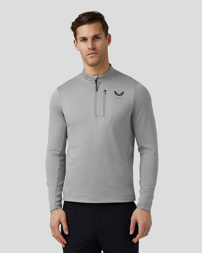 Castore Golf Pinnacle Tech Half Zip Top Steel | BJ3168720