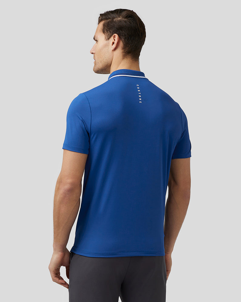 Castore Golf Tech Polo Koningsblauw Blauw | WT4062371