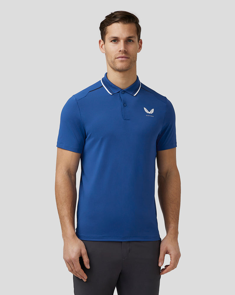 Castore Golf Tech Polo Koningsblauw Blauw | WT4062371