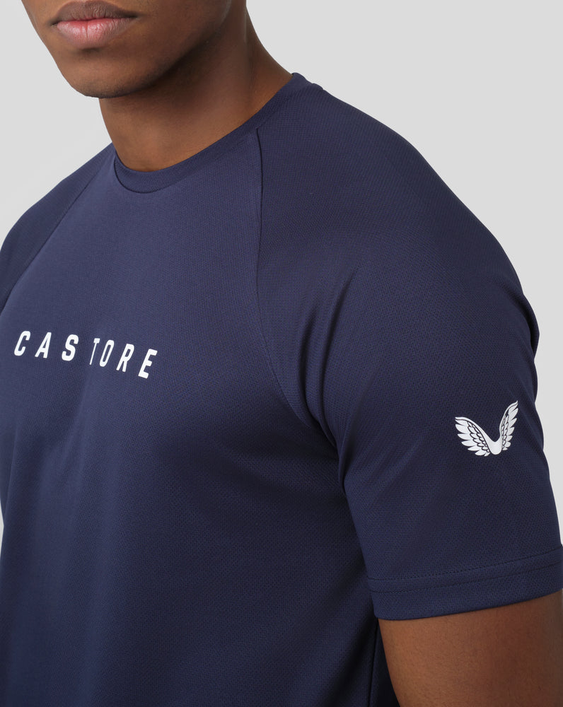 Castore Peacoat Short Sleeve Raglan T-Shirt | SI8527163