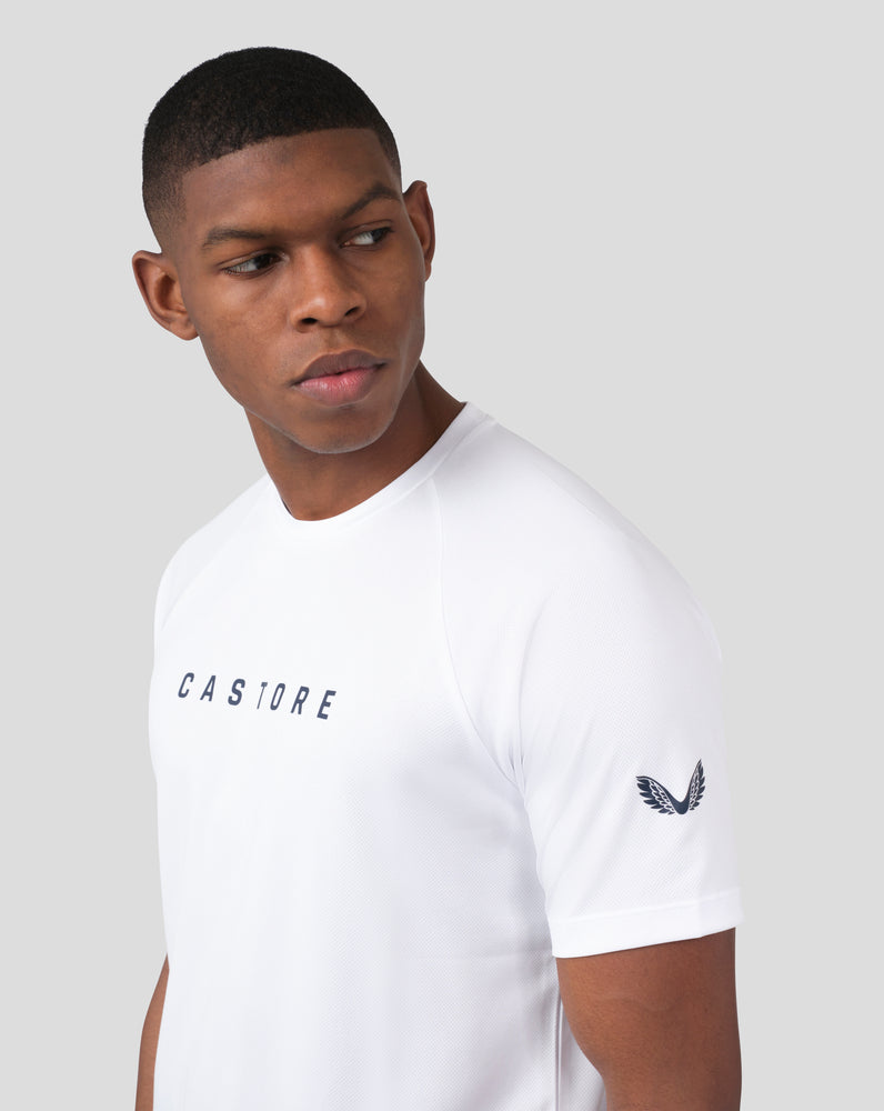 Castore Short Sleeve Raglan T-Shirt Wit | IR7132468